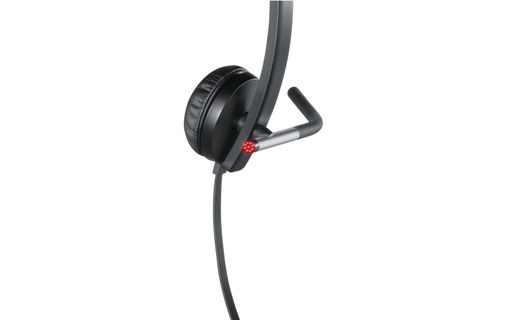 Micro-casque Logitech H650e Stereo Argent, Noir - USB