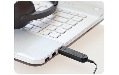 Micro-casque Logitech H340, Noir - USB