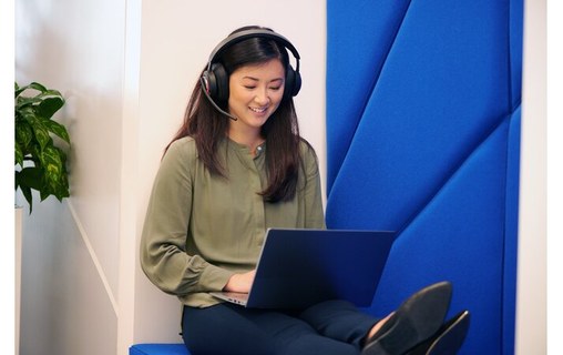 Casque gaming sans fil Kensington H3000, Noir - Bluetooth