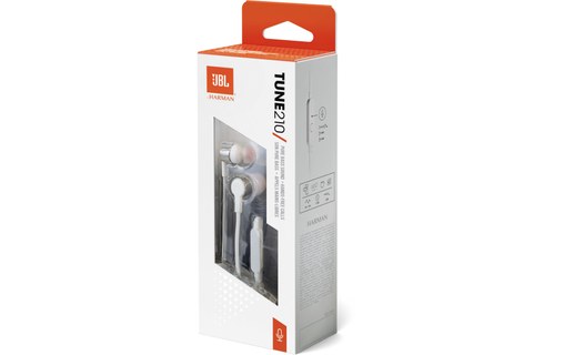 Écouteurs JBL Tune 210, Gris