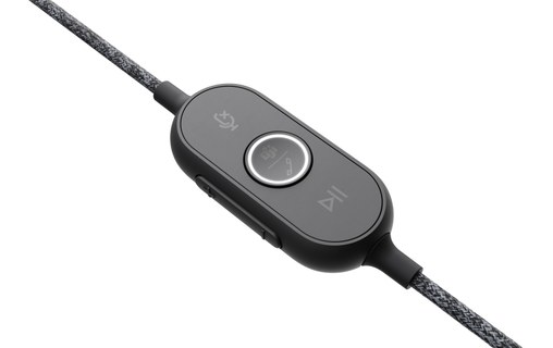 Micro-casque Logitech Zone, Graphite - USB, USB-C