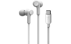Écouteurs Belkin Rockstar USB-C, Blanc