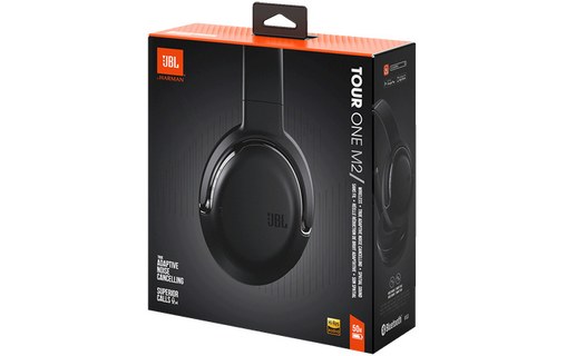 Casque Bluetooth JBL Tour One M2 à réduction de bruit, Noir