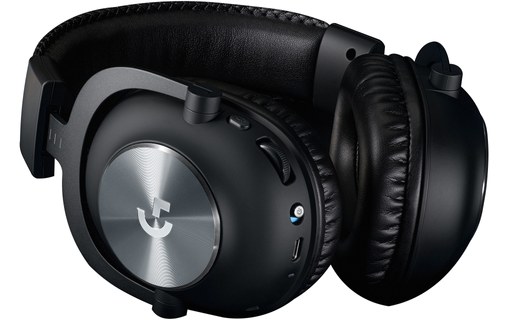 Casque gaming sans fil Logitech Pro X, Noir