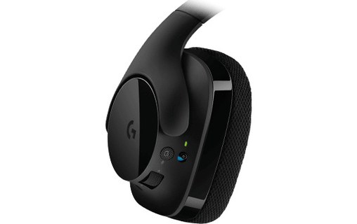 Casque gaming sans fil Logitech G533, Noir