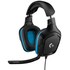 Casque gaming Logitech G432 Bleu, Noir