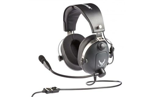 Casque gaming Thrustmaster T.Flight U.S. Air Force Edition, Noir