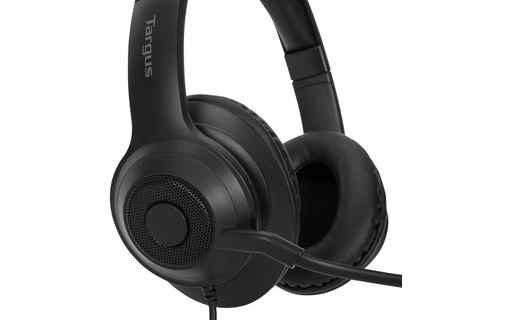 Micro-casque Targus AEH102GL, Noir - USB