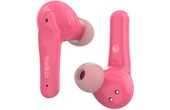 Écouteurs sans fil Belkin SoundForm Nano, Rose - Bluetooth