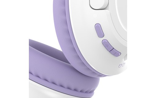 Micro-casque sans fil Belkin SoundForm Inspire pour enfants, Lavande