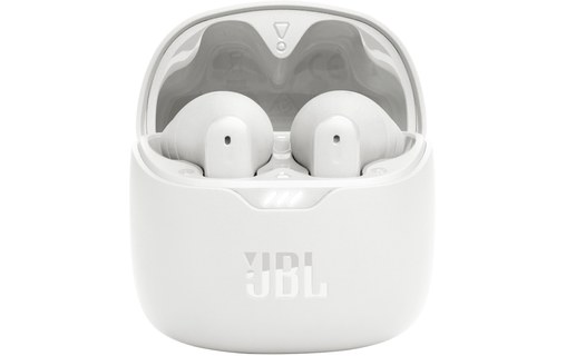Écouteurs sans fil JBL Tune Flex à réduction de bruit, Blanc - Bluetooth