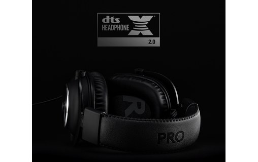 Casque gaming Logitech Pro X, Noir