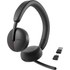 Micro-casque sans fil Dell WL3024, Noir - Bluetooth USB, USB-C