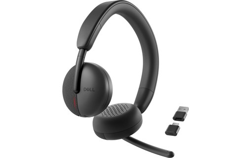 Micro-casque sans fil Dell WL3024, Noir - Bluetooth USB, USB-C