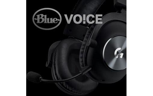Casque gaming Logitech Pro X, Noir