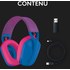 Casque gaming sans fil Logitech G435, Bleu - Bluetooth