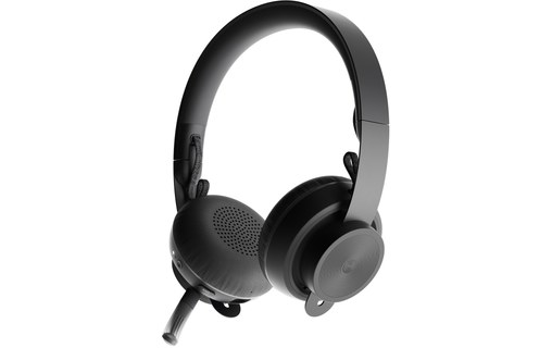 Micro-casque sans fil Logitech Zone Plus, Graphite - Bluetooth