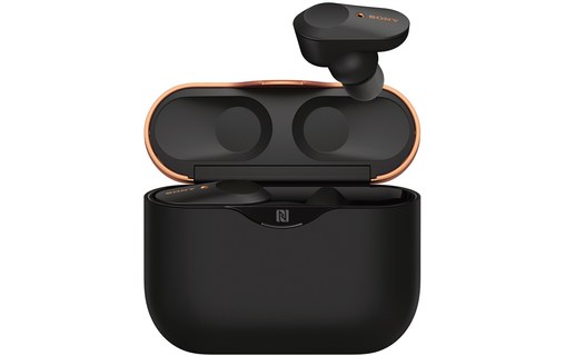 Écouteurs sans fil Sony WF-1000XM3 à réduction de bruit, Noir - Bluetooth