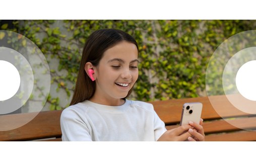 Écouteurs sans fil Belkin SoundForm Nano, Rose - Bluetooth