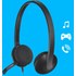 Micro-casque Logitech H340, Noir - USB