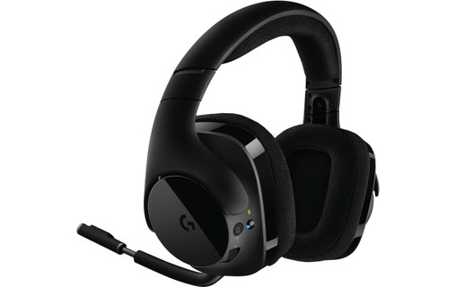 Casque gaming sans fil Logitech G533, Noir