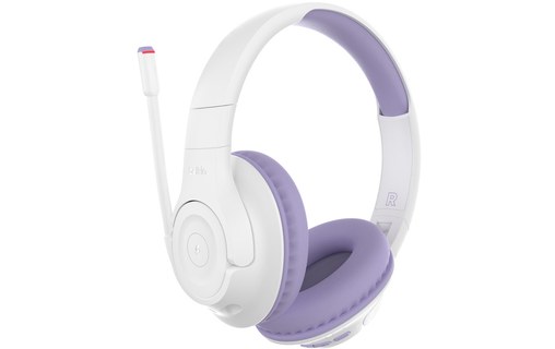 Micro-casque sans fil Belkin SoundForm Inspire pour enfants, Lavande