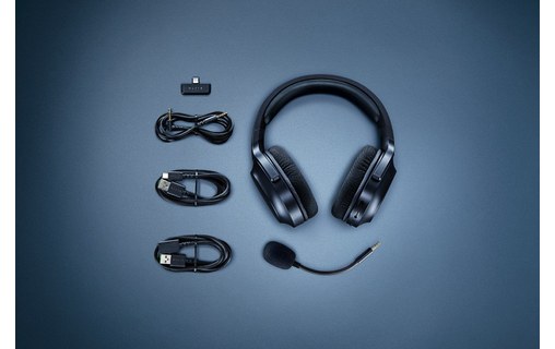 Casque gaming sans fil Razer Barracuda X, Noir - Bluetooth