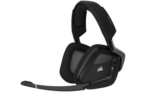 Casque gaming sans fil Corsair Void RGB Elite, Noir