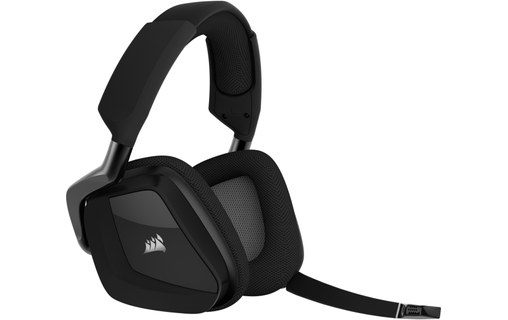 Casque gaming sans fil Corsair Void RGB Elite, Noir