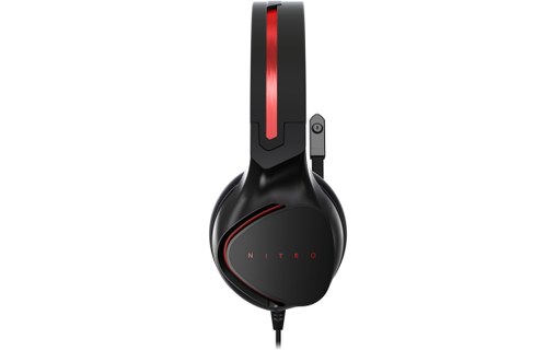 Casque gaming Acer Nitro, Noir
