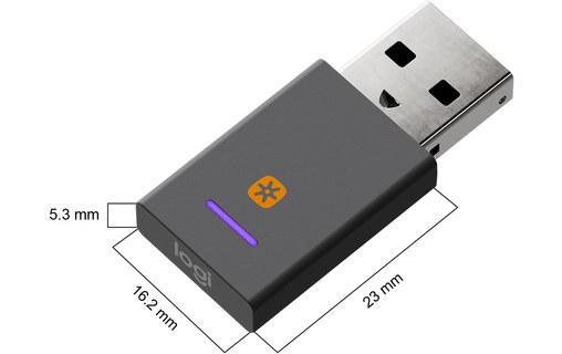 Micro-casque sans fil Logitech Zone Plus, Graphite - Bluetooth