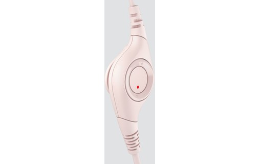 Micro-casque Logitech H390, Rose - USB