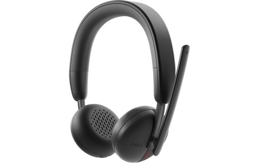 Micro-casque sans fil Dell WL3024, Noir - Bluetooth USB, USB-C