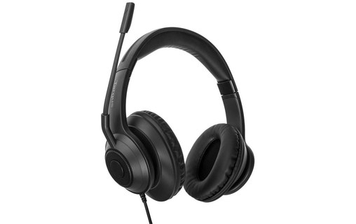 Micro-casque Targus AEH102GL, Noir - USB