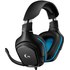 Casque gaming Logitech G432 Bleu, Noir