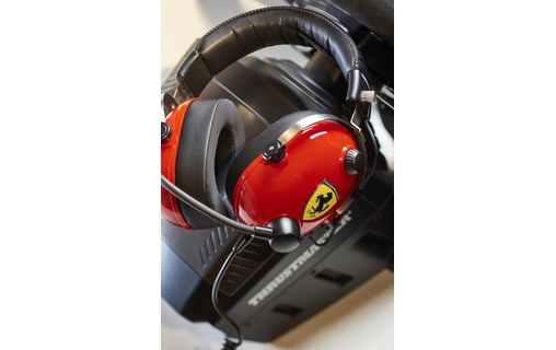 Casque gaming Thrustmaster T.Racing Noir, Rouge, Jaune, Métal