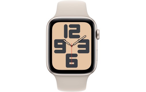 Apple Watch SE OLED 44 mm Numérique 368 x 448 pixels Écran tactile Beige Wifi GP