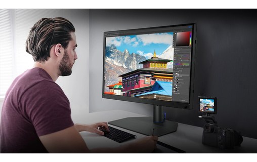 Écran 27" BenQ SW272U - 4K HDMI/DisplayPort/USB-C