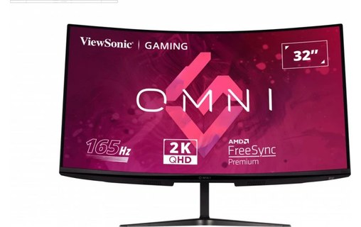 Écran Gaming Incurvé 32" ViewSonic VX3218C-2K - 165 Hz HDMI/DisplayPort