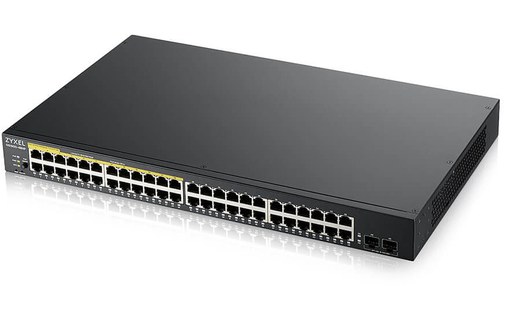 Switch Ethernet ZYXEL GS1900-48HPv2 48 ports - Manageable, PoE, L2