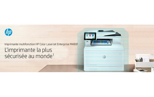 Imprimante multifonction HP Color LaserJet Enterprise M480f / 3QA55A - AirPrint