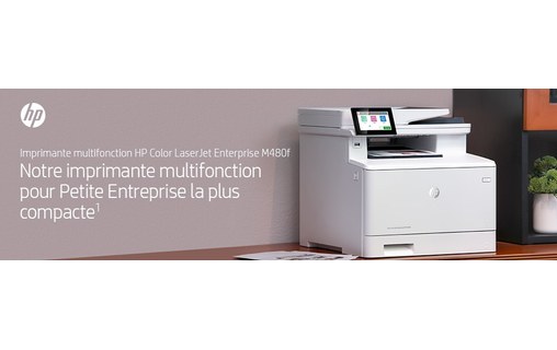 Imprimante multifonction HP Color LaserJet Enterprise M480f / 3QA55A - AirPrint