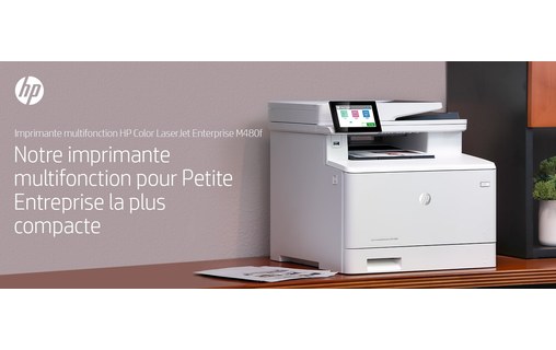 Imprimante multifonction HP Color LaserJet Enterprise M480f / 3QA55A - AirPrint