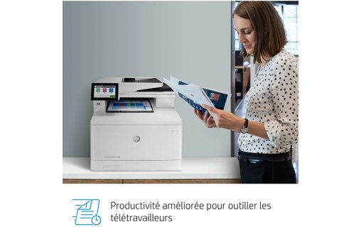 Imprimante multifonction HP Color LaserJet Enterprise M480f / 3QA55A - AirPrint