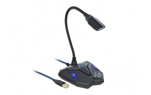 Micro Gaming Delock 66330 Bleu - USB
