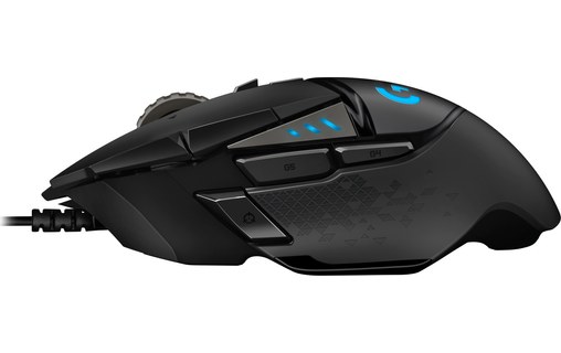 Logitech G502 Hero souris USB Optique 16000 DPI Droitier