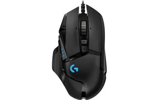 Logitech G502 Hero souris USB Optique 16000 DPI Droitier