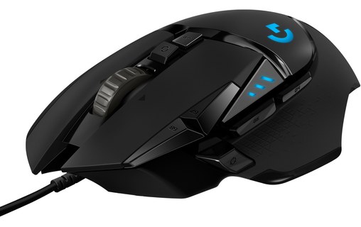 Logitech G502 Hero souris USB Optique 16000 DPI Droitier