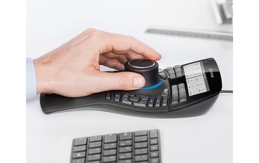 Souris sans fil 3Dconnexion SpaceMouse Enterprise Kit 2 - Noire