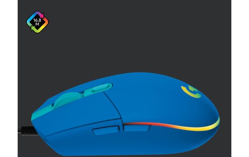 Logitech G G203 LIGHTSYNC Gaming Mouse souris USB Type-A 8000 DPI